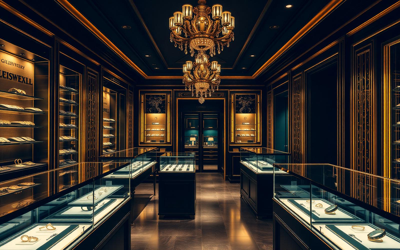 Interior da Alcidino Joalheria e Ótica
